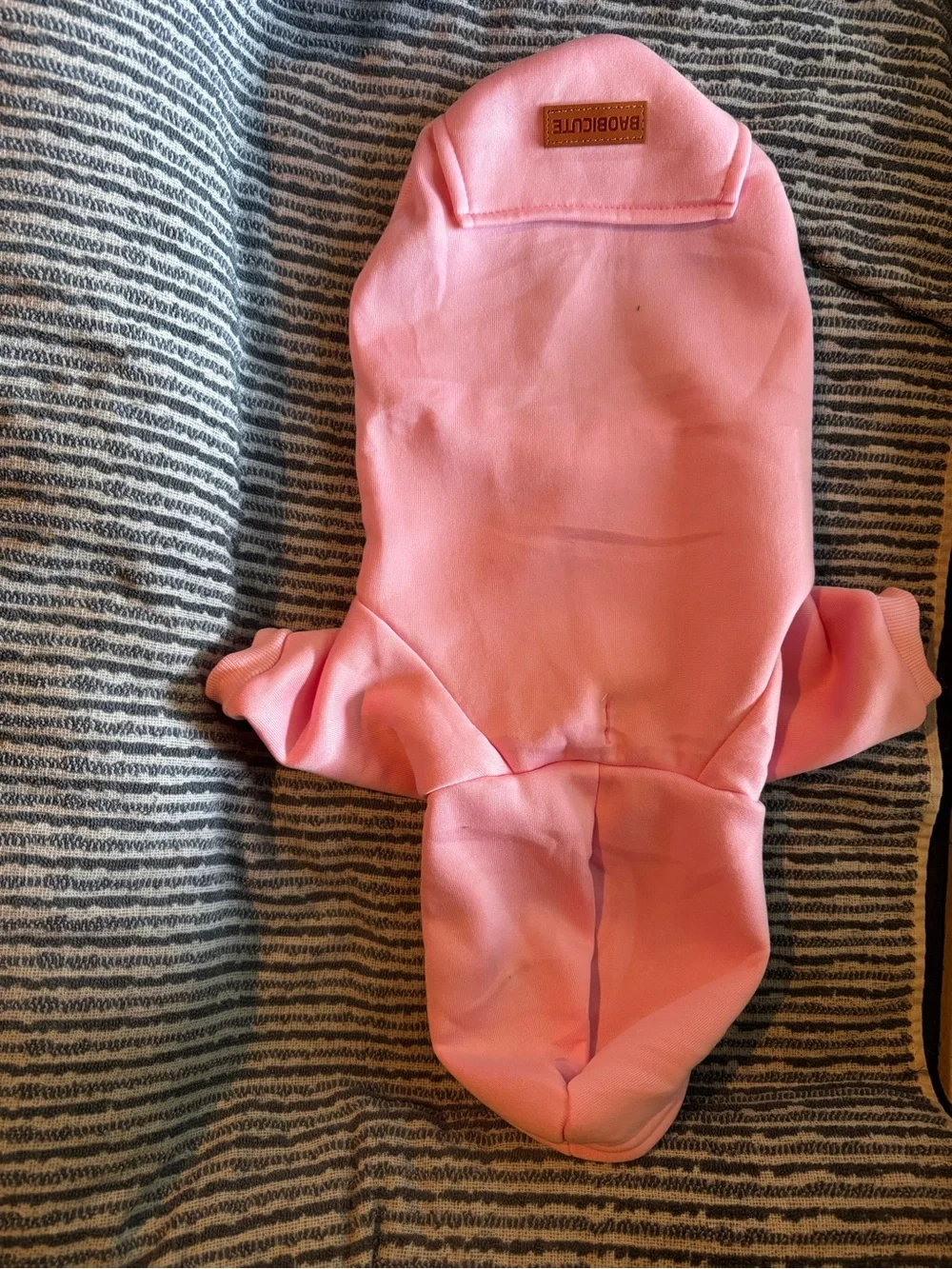 2 Small Dog Hoodies Pink & Purple